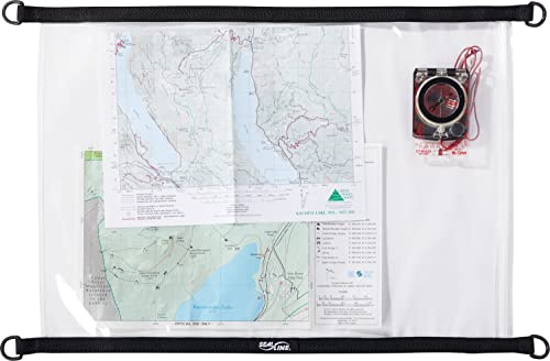 SealLine Waterproof Map Case, Clear, Large - 16 x 22'