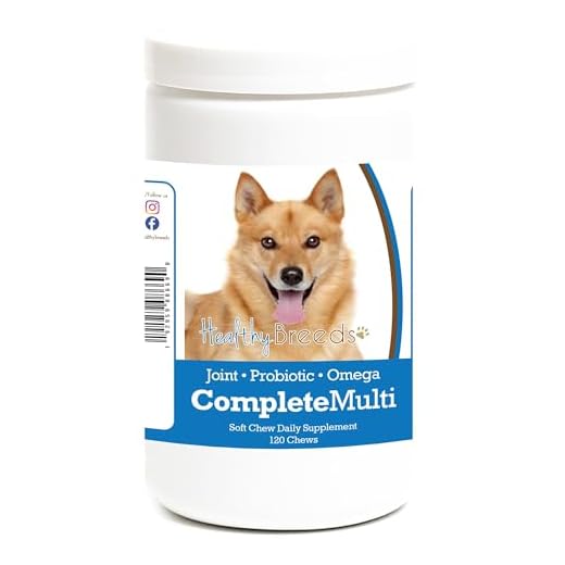 Healthy Breeds Finnish Spitz All in One Multivitamin Soft Chew 120 Count