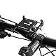 GUB Pro2 Fahrrad Handyhalterung aus Aluminium für Motorrad, Scooter, e-Bike. Universal Handy-Lenker-Halterung für Smartphones 4,7-7,2 Zoll, schwarz