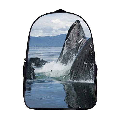 3D cool school bag sac à dos enfants au motif relief baleine original et rigide