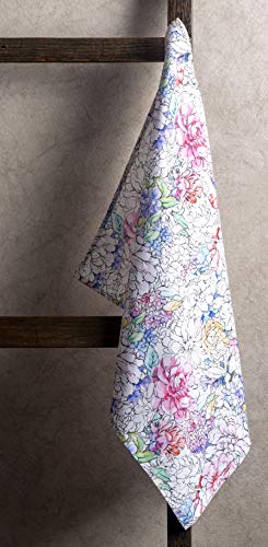 Maison D' Hermine Kitchen Towel 100% Cotton Quick Dry Cleaning Dishtowel For Gifts, Restaurant, Dining, Home, Wedding, Banquet, Buffet, Floral Love - Spring/Summer (Set Of 3) #TOP5