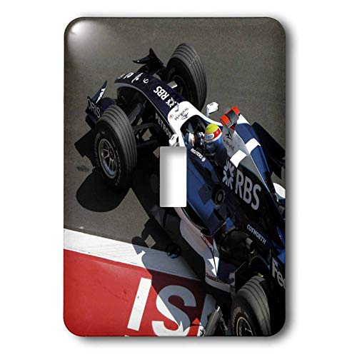 Race Car interrupteur à bascule simple lsp_4697_1 pour plaque de commande murale