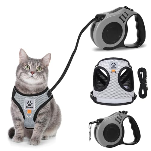 Katzengeschirr,Katzengeschirr Mit Leine Ausbruchsicher,Mit 2 Katzenleine, 5m Und 1,5m,Katzenweste Set Mit Leine,Geschirrs Katze, Katzenleine Mit Geschirrs Für Katzen Und Hunde (M) Katzengeschirr,Katzengeschirr Mit Leine Ausbruchsicher,Mit 2 Katzenleine, 5m Und 1,5m,Katzenweste Set Mit Leine,Geschirrs Katze, Katzenleine Mit Geschirrs Für Katzen Und Hunde (M)