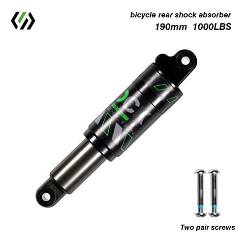 Chooee Mountain Bike Rear Shock absorber Rear Oil MTB Damper 120mm/125mm/150mm/165mm/185mm/190mm/200mm Bicycle Rear Damper 190mmx1000lbs - Image 2