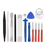 HJTYQS Smartphone Repair Tool kit Screwdriver Set Compatible with iPhone iPad Samsung Mobile Phone Manual Tool kit Prying Tool (Color : 14 in 1)