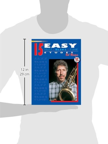 15 Easy Jazz, Blues & Funk Etudes: E-Flat Instruments (Instrumental Series) #TOP5