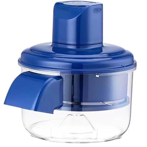 Ameble Automatic Peeler - Clear Electric Garlic Peeler with 5 Blades, USB Rechargeable Grape Peeling Machine for Home Use