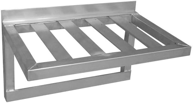 Aluminum T-Bar Wall Shelves - 15.75 x 20 x 24 in.
