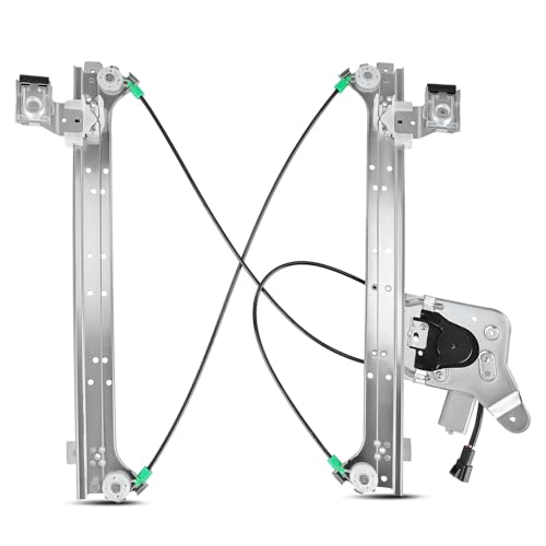 YHTAUTO Rear Passenger Side Power Window Regulator With 2-Pin Motor Assembly Compatible with Chevy Silverado, Suburban, Avalanche & GMC Sierra 1500 2500 3500, Yukon & Cadillac Escalade, 2000-2007 by YHTAUTO - Used condition - US$32.78