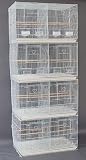 Lot of Breeding Flight Bird Cage for Aviaries Canaries Budgies Finches Lovebird Parakeet (30"x18"x18
