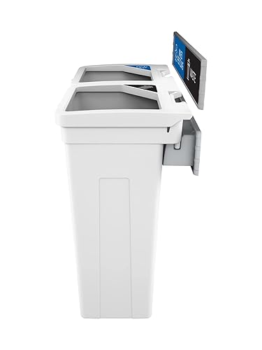 Miniatura 3 de Elevación doble con letrero - Reciclables mixtos  Residuos