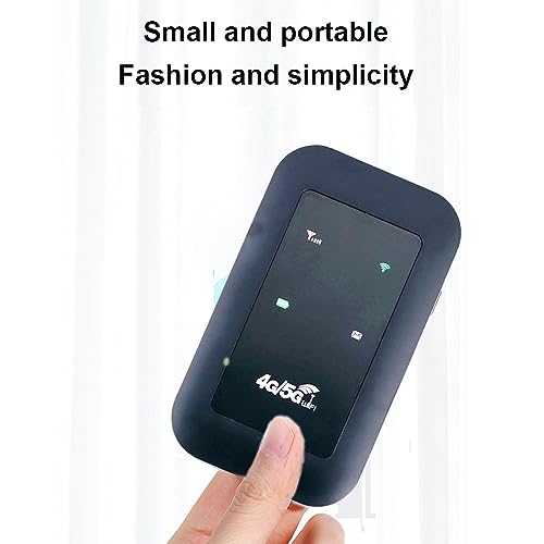Image of VBESTLIFE 4G WiFi Router, 150Mbps 8 Users Portable Mobile WiFi Hotspot with Micro SIM Slot, 2100mAh Battery, for Travel Home Laptop Phone (EU Standard)