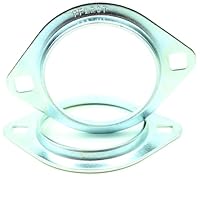 Parts and Parts PFL207 Spannlagergehäuseeinheit, 72x127x23mm Stehlager, Gehäuse mit Einsatz, Flanschlager, Lagerbock, Einfache Montage für Maschinen, Förderer und Werkzeuge