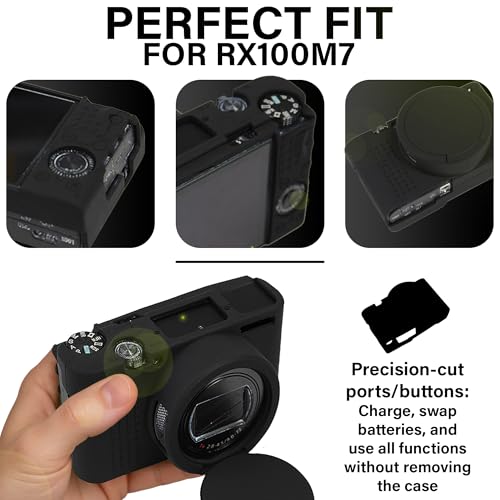 Funda de silicona para cámara Sony RX100 VII miniatura 2