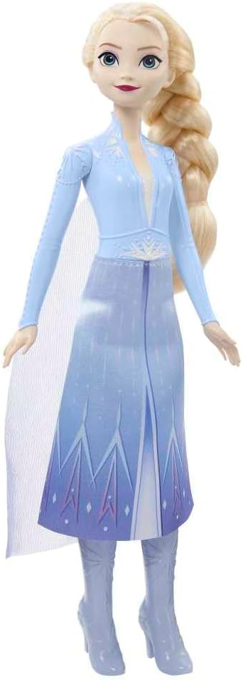 Mattel Disney Frozen Toys, Elsa Fashion Doll & Accessory with Signature Look, Inspired by Disney Frozen 2