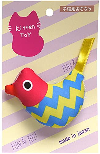 国産　子猫用おもちゃ（小鳥）