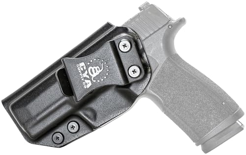 CYA Supply Co Base IWB Holster, Black, Veteran Owned, Made in USA, No Optic