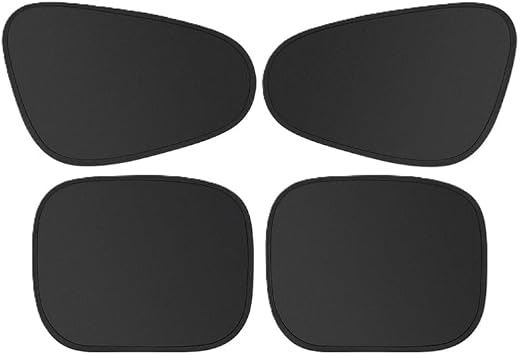 Car Side Window Sun Shades for Maserati Ghibli Trofeo Hybrid 2020 2021 2022 2023 2024 2025, Front and Rear Window Sunshades, Portable Vehicle Cubicle Light Shield, Privacy Curtains