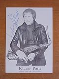 johnny and the hurricanes red river rock lp  Johnny Paris of Johnny and the Hurricanes. Post Card. Signed / Postkarte. Signiert