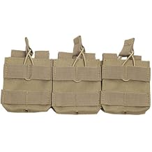 NcSTAR AR10 M1A FAL Triple Mag Pouch Tan