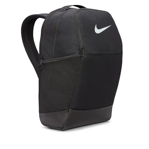Nike DH7709-010 Nike Brasilia 9.5 Sportrucksack Unisex Schwarz/Weiss, M, 24L, Einheitsgröße