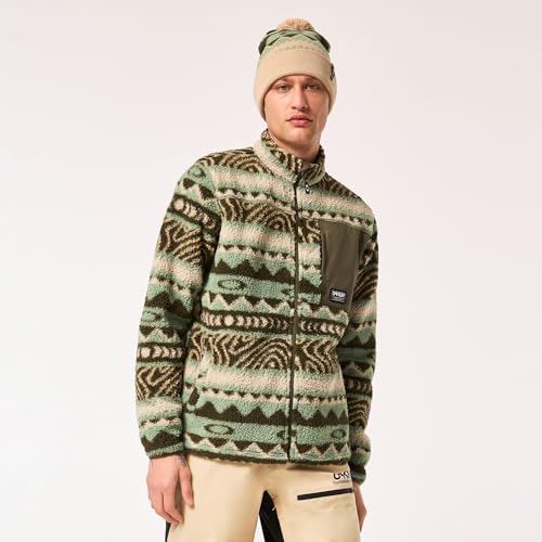 Oakley Mountain Fire Sherpa, Padrão Noruega Verde, PP