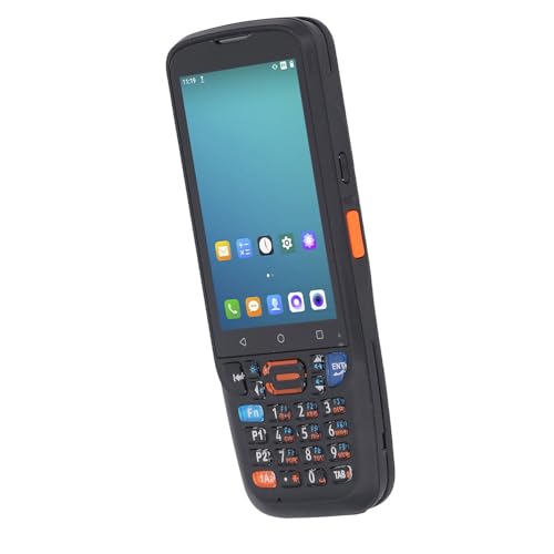 Handheld Barcode Scanner, Stable Data Transfer Drop 4.0 Inch Screen Handheld Data Terminal Accurate Scanning Engine for Transportation