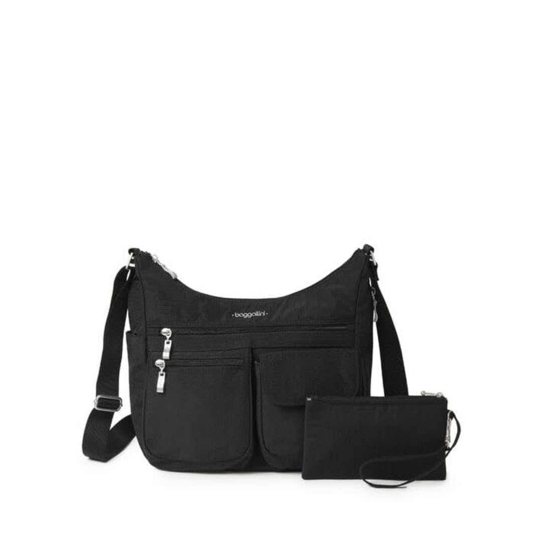 Baggallini Unisex Lightweight Multi-Pocketed, Spacious Water-Resistant