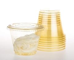 Yellow cups & Flat lids