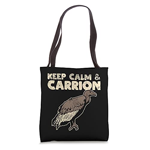 Bolso Tote Scavenging Bird - Keep Calm And Carrion Vulture miniatura 1