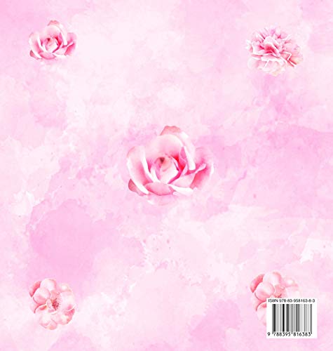 20th Birthday Guest Book: Keepsake Gift for Men and Women Turning 20 - Hardback with Cute Pink Roses