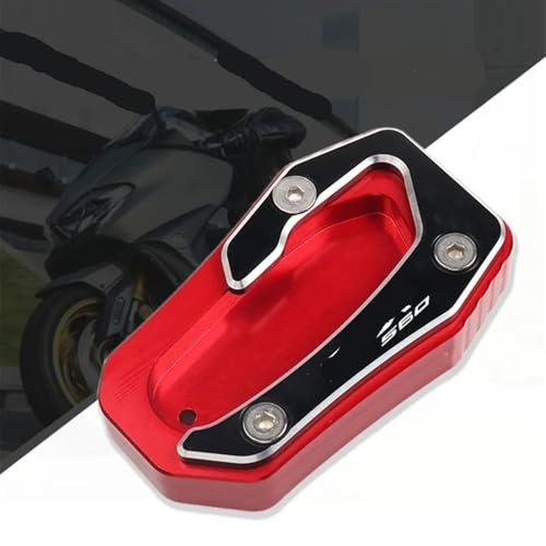 Extension béquille moto pour T-MAX Tech Max : plaque support latérale élargie - 2