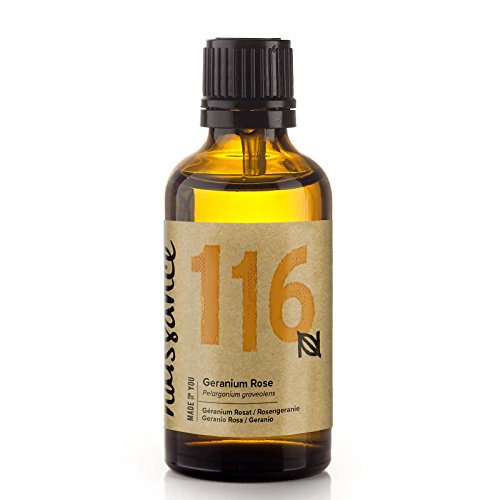 Preisvergleich Produktbild Naissance Rosengeranie (Nr. 116) 50ml - 100% naturreines ätherisches Rosengeranienöl - tierversuchsfrei, vegan, unverdünnt - für Aromatherapie, Massagemischungen & Duftlampen