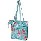 Basil Bicycle Shopper Bloom Field Sky Blue - 15-20 Liter - Recycled PET Polyester
