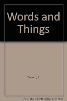 Hardcover Words And Things Book