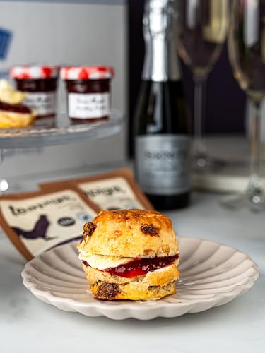 Patisserie Valerie Luxury Prosecco Cream Tea Gift Set - Afternoon Tea Gift Set with Fresh Scones, Prosecco, Handmade Brownies, Jam, Clotted Cream & Tea – Food Hamper - Image 5