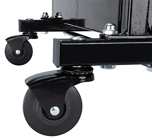 Performance Tool W85024 Drawer Creeper Rolling Work Seat With Tool Box For Mechanic Garages And Workshops, Black, 16X9-Inch Seat #TOP7