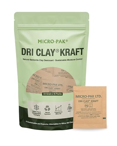 Micro-Pak Dri Clay Kraft 33g (15-Pack)