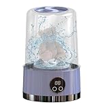 Portable Washer - Travel Size Laundry Machine | Mini Porter USB Washing Machine | Sink Laundry Ultrasonic Turbo V Washer | Perfect for All Living Spaces in Porta Dorms and Apartments | Burl Washing