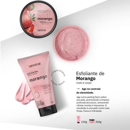 Labotrat “Esfoliante De Morango Com Super Ação Anti-Oxidante Renova Revitaliza A Pele Deixa Aveludad