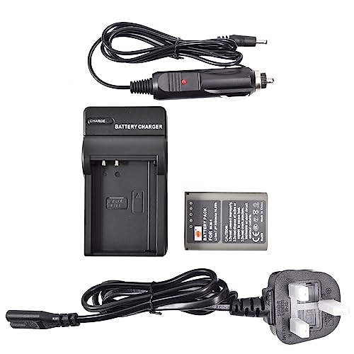 DSTE BLN-1 Replacement Li-ion Battery + Travel Charger Compatible for Olympus BLN-1, BLN1, BCN-1 and Olympus OM-D E-M1, OM-D E-M5, PEN E-P5 Cameras