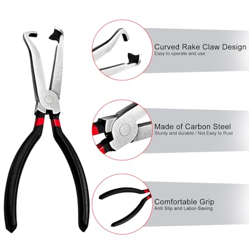 Outils de démontage robustes pour clips de conduite de carburant - 3