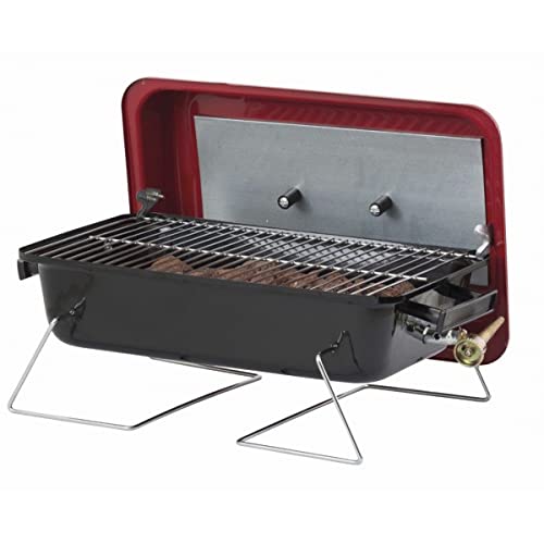 Portable Camping Gas BBQ c/w Lava Rock