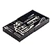 Produktbild Yamazaki 3383 Tower Extendable Cutlery Tray, Black, ABS Resin/PS Resin, 25 x 24.6 x 5.7 cm