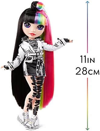 Rainbow High 576761EUC Collector Fashion Doll JETT Dawson-with Multicoloured Hair & Limited Edition Packaging-28cm/11-Includes Outfits, Accessories, & More-Gift & Collectable for Kids Ages 6+