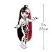 Rainbow High 2021 Jett Dawson Collector Fashion Doll with Black and Rainbow Hair, 2 Designer Outfits to Mix & Match Accessories, Gift for Kids & Collectors, Toys for Kids Ages 6 7 8+ to 12 Years