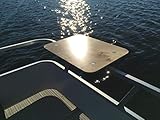 Arnalls Universal Pontoon Boat Table - Boat & Marine Grill Accessory Stainless Brackets