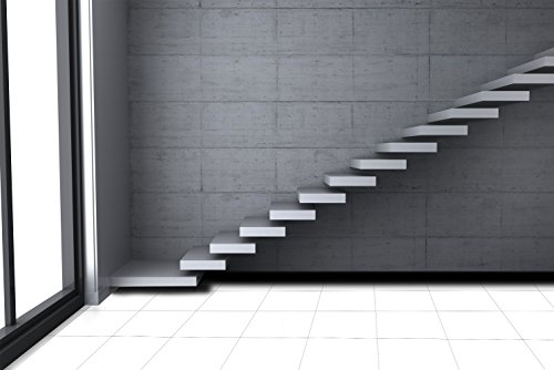 Nexus Self Adhesive 12-Inch Vinyl Floor Tiles, 20 Tiles - 12" X 12", White Slate Pattern - Peel & Stick, Diy Flooring For Kitchen, Dining Room, Bedrooms & Bathrooms By Achim Home Decor #TOP3