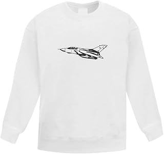 Azeeda 'Tornado Plane' Kid's Sweatshirt/Jumper (9-11 Years) (KW00032860)