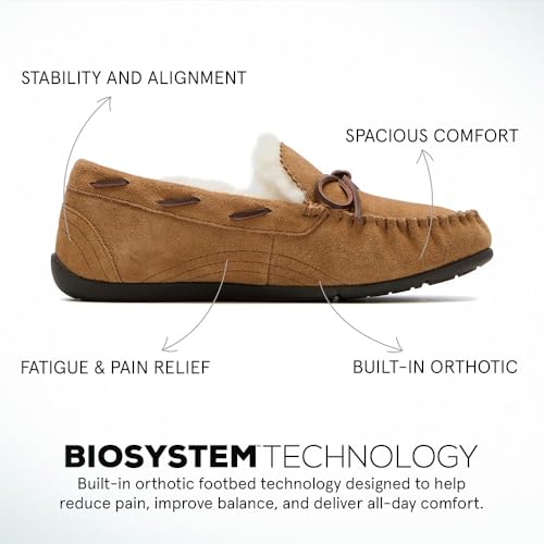 ABEO Amble Bow Women's Metatarsal Slippers | House Shoes for Women | Shearling Lined | Built-In Cozy Wool Orthotic3